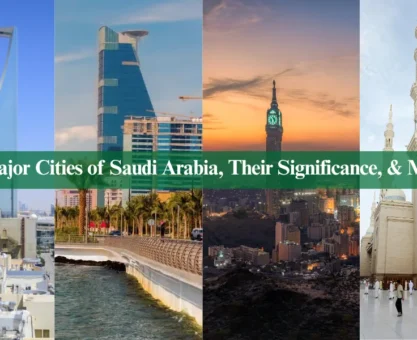 Major Cities of Saudi Arabia