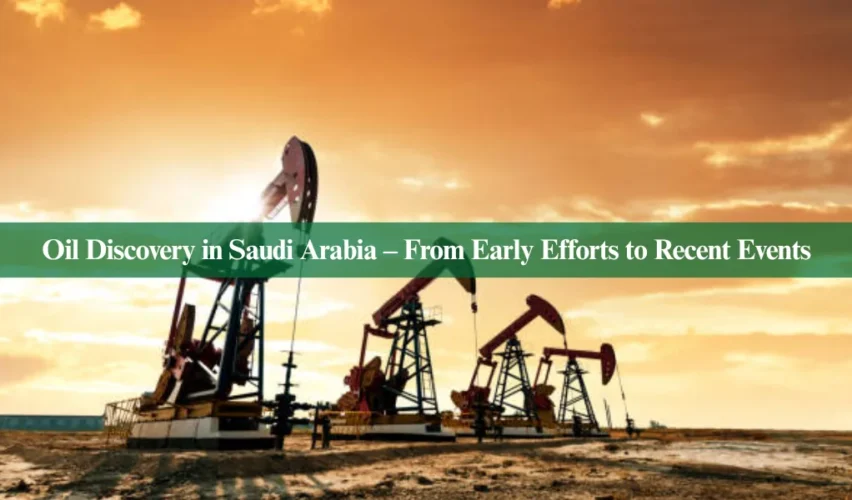 Oil Discovery in Saudi Arabia